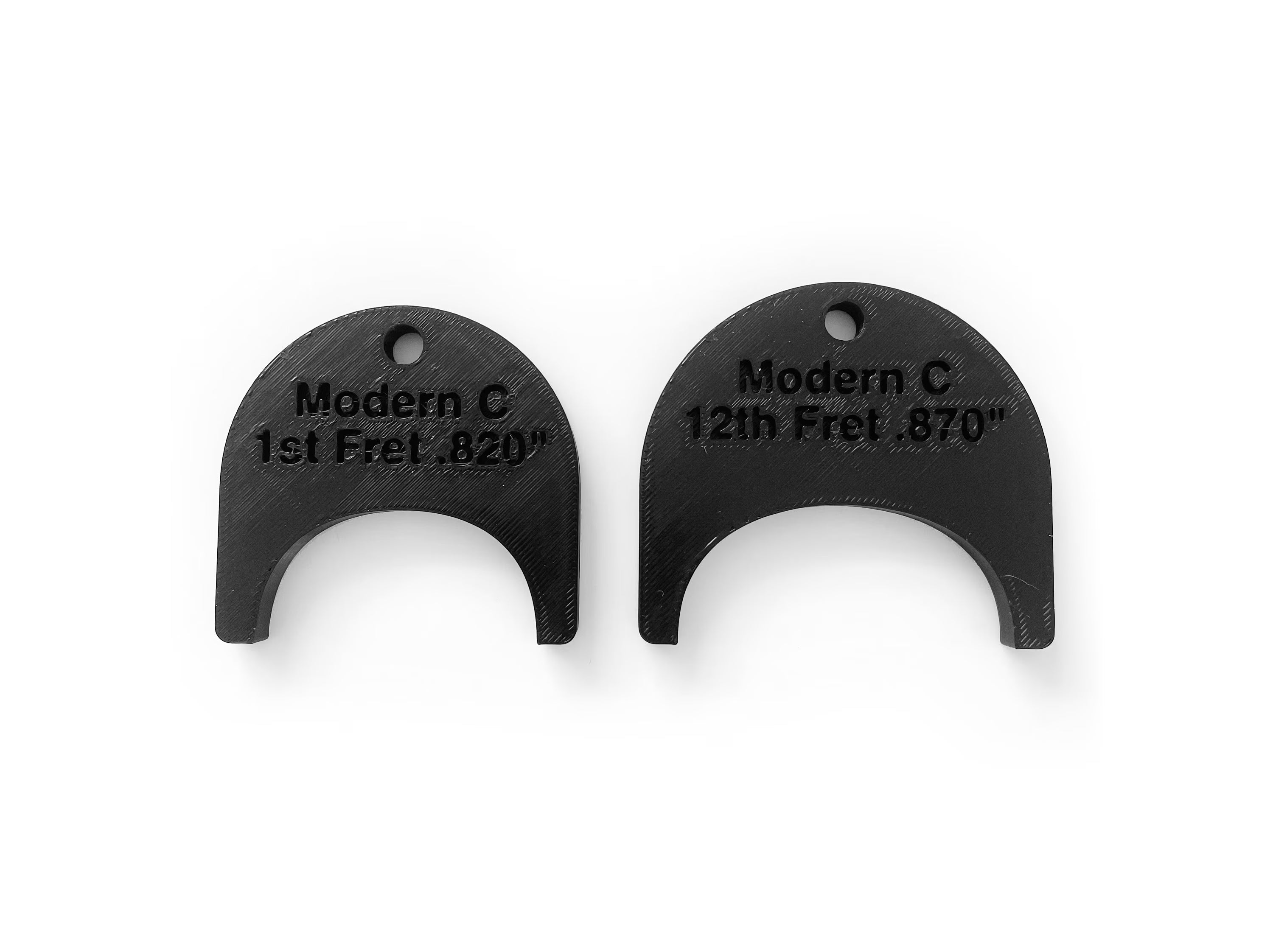 Guitar Neck Profile Templates